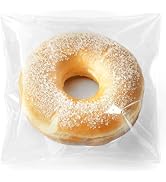 RONSBILL 200PCS Thick 3.2Mil 6x7 Inches Self Sealing Clear Cellophane Bags Cookie Bags Resealable...