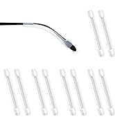 PTSLKHN Silicone Eyeglass Temple Tips Sleeve Retainer, 5Pairs of Anti-Slip Elastic Comfort Glasse...
