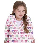 Zando Girls' Rain Jacket - Lightweight, Waterproof, Hooded - Girls' Outerwear - Ages 4-10