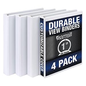 Samsill Durable View Binders