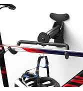 Goovilla Bike Wall Mount Hanger Adjustable - Space Saving Horizontal Bicycle Rack for Mountain/Ro...