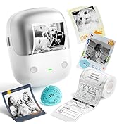 NIIMBOT B2 Pro Label Maker Machine with Tape, 300DPI Sticker Printer Portable Bluetooth Label Pri...