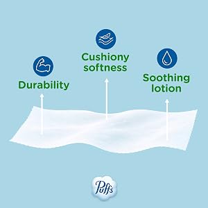 Durability. Cushiony softness. Soothing lotion