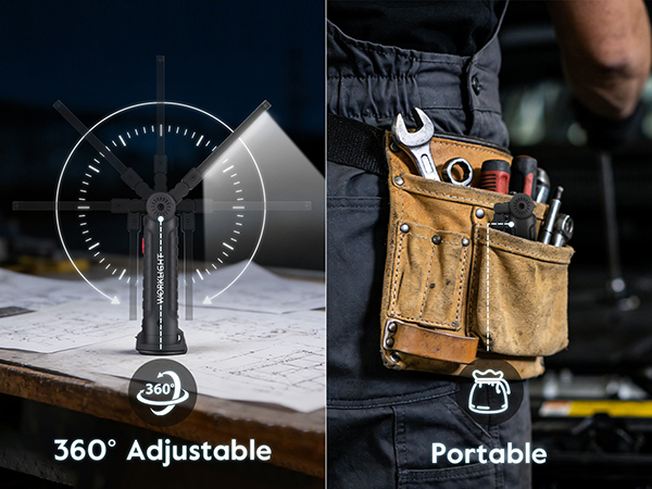 portable work lights for mechanics