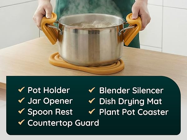 trivets for quartz countertops silicone pot mat heat resistant hot pad kitchen counter protector