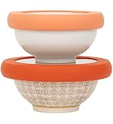 Food Huggers Replacement Lids for Glass Storage Containers | Silicone & Glass Lids that Don’t Cra...