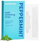 Smiileum Teeth Whitening Strips - 28 Flavored White Strips for Teeth Whitening with Xylitol, Help...