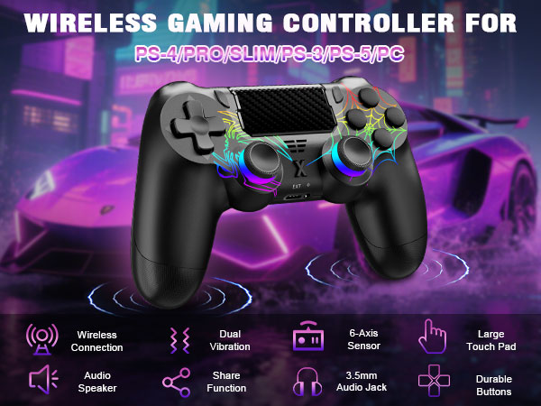 Wireless Controller for PS-4,