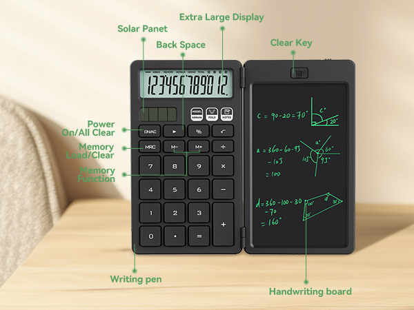 ROATEE calculators desktop desk calculator basic office solar simple calculator