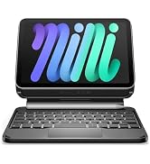 Dexnor for iPad mini 7 (A17 Pro)/Mini 6 Case with Keyboard, Magnetic Floating Cantilever Stand wi...
