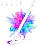 Stylus Pen for Apple iPad 2024-2018, Faster Charge Apple Pencil for iPad, with Tilt Sensitivity &...