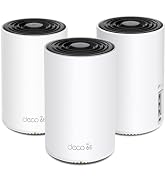 TP-Link Deco XE75 AXE5400 Tri-Band WiFi 6E Mesh System - Wi-Fi up to 7200 Sq.Ft, Engadget Rated B...