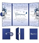 Dapsang Retirement Party Decorations Blue Retirement Alternative Signature Guest Book to Sign, La...