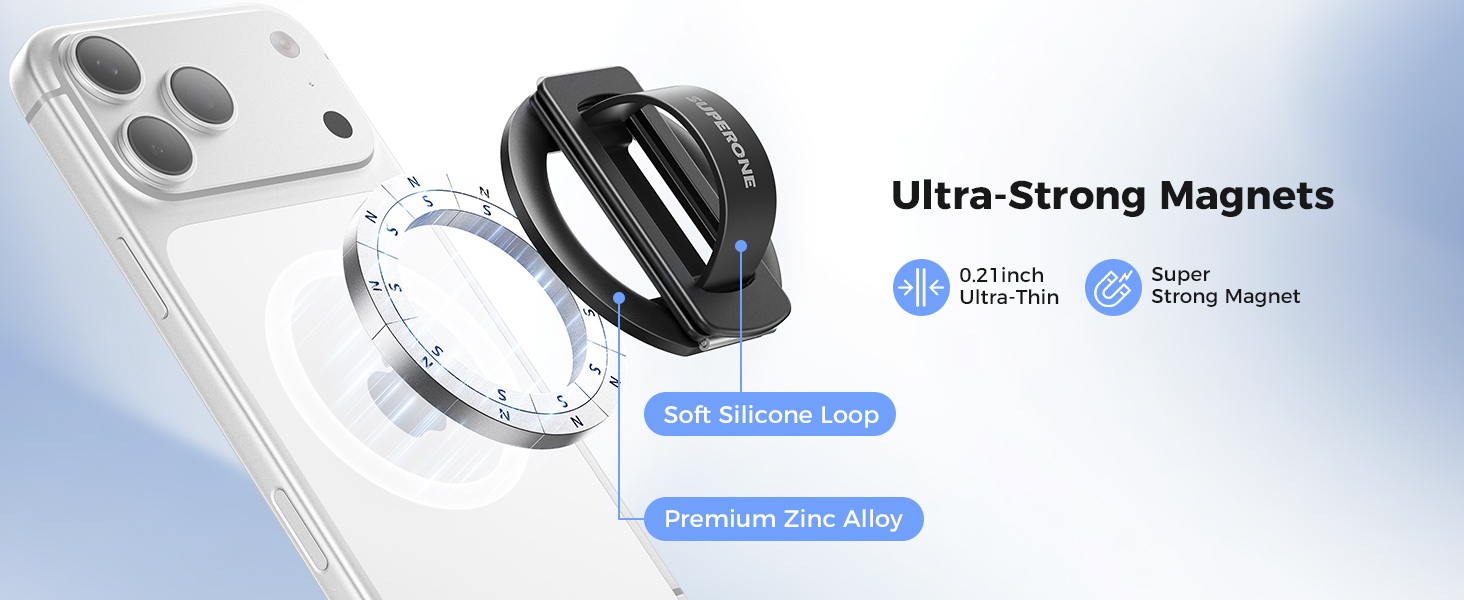 Ultra-Strong Magnets phone ring holder phone ring phone ring holder grip iphone ring holder grip