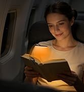 Ideal as a travel clip-on reading light for planes, trains, and hotel rooms