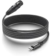 Smithok 6.6Ft Female XLR to USB C,USB c to XLR Female for Microphone,Compatible Microphone Record...