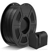 JAYO ASA Filament 1.75mm Black 1KG, UV & Weather Resistant 3D Printer Filament Perfect for Outdoo...