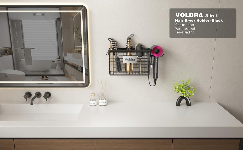voldra hair tool organizer