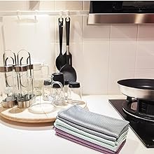 All-purpose Microfiber Cloths:Fish scale microfiber cleaning cloth,kitchenware, dusting cloth