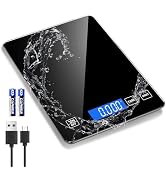 Food Kitchen Scale, Digital Food Scale 33lb/15kg Digital Kitchen Scale Precisely Measures Grams a...