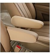 Kewucn 2 PCS Car Front Seat Armrest Covers, Elastic Fabric Auto Seat Armrest Protectors, Universa...