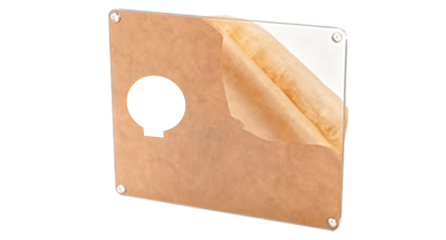 Acrylic film coating