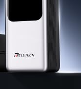 Reletech 140W Portable Fast Charger 25000mAh with LG 21700 Battery, 3-Port Laptop Fast Power Bank...