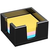 BOSSCASA Acrylic Sticky Note Holder, Self-Stick Note Pad Holder W/O Pads - Note Dispenser Memo Pa...
