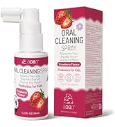 AOAO Kids Oral Cleaning Spray, Probiotic Toothpaste Helper for Babies and Toddlers, Fluoride Free...