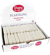 Pepy Plastilina Reusable and Non-Drying Modeling Clay; Set of 24 Bars, 1.4 Ounce Each, Perfect fo...