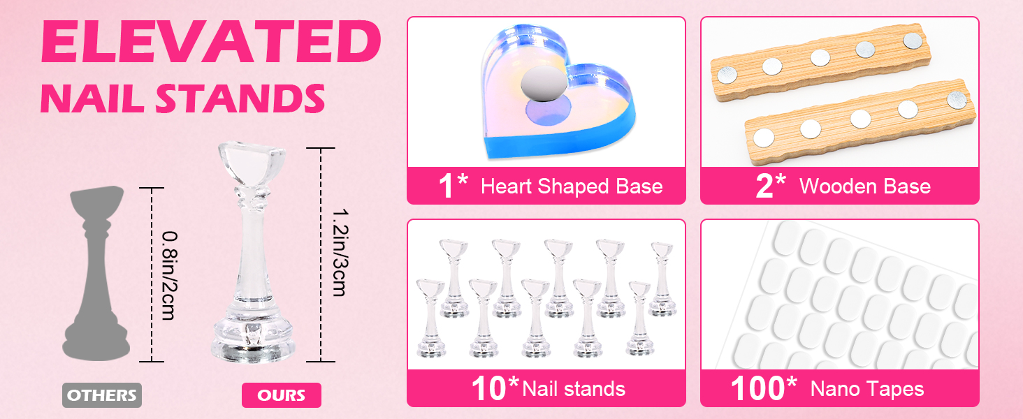 elevated nail stands 1