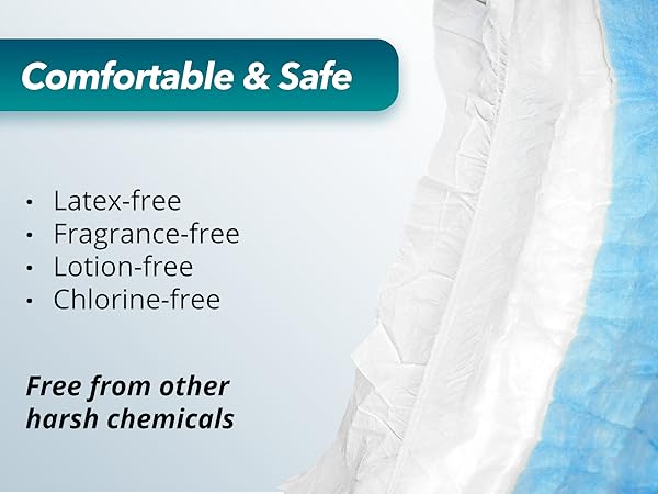 Nighttime Adult Diapers with Tabs