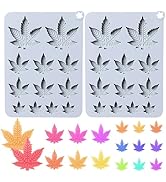 Leaf Silicone Mold Trays, 2Pcs Nonstick Silicone Pot Leaf Mold, Maple Leaves Chocolate Molds for ...