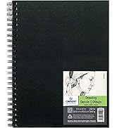 Canson Artist Series Field Drawing Book for Pencil, Pen and Felt Tip Pens, Side Wire Bound, 90 Po...