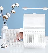 Baby Cotton Swabs, Organic Fragrance and Chlorine-Free Kids Safety Swabs