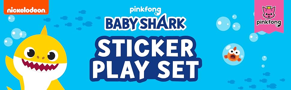 baby shark, horizon group usa, activity kits, bath play, explore, learn, grow, kids, art, activity
