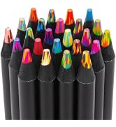 Yangmei Stocking Stuffers, Art Supplies, 24 Rainbow Colored Pencils, Teen Girl Gifts Trendy Stuff...