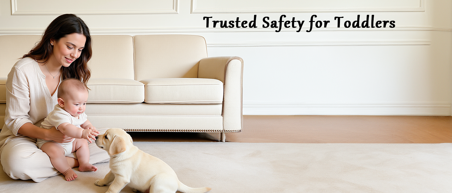 TrusTot Retractable Baby Gate for Stairs