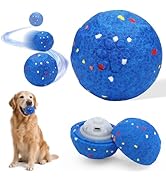 COSOWO Smart Interactive Dog Ball Self-Rolling, Bouncing & Vibrating Puppy Toy for Small/Medium D...