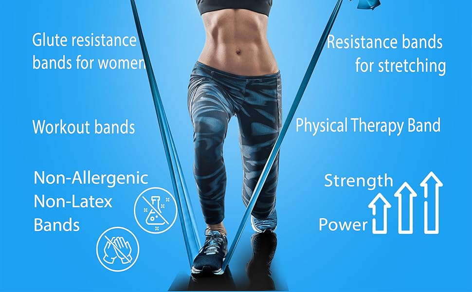 Starktape Exercise Resistance bands set