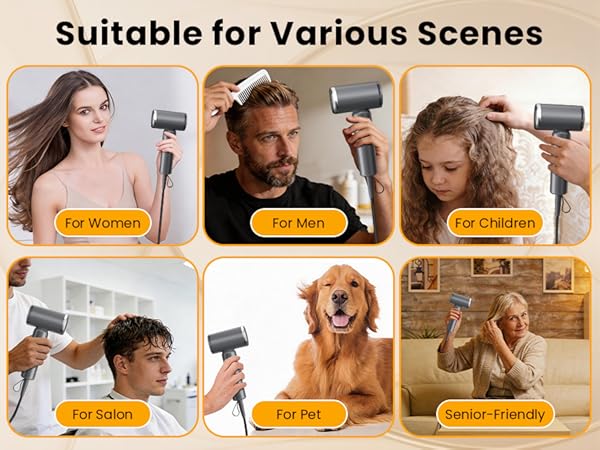 Designed for different scenes and people