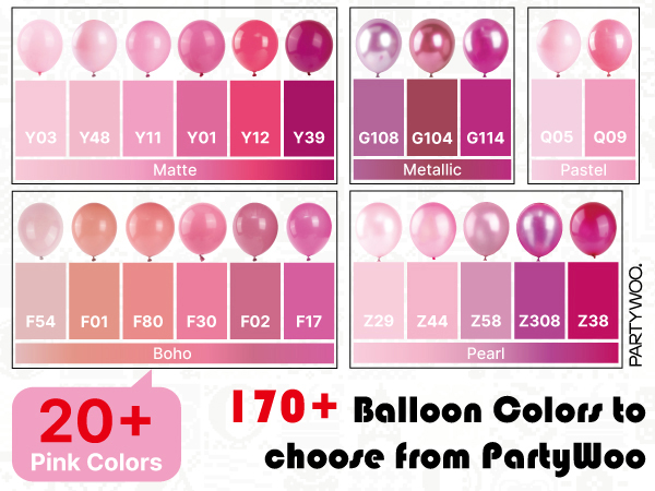 Hot Pink Balloons