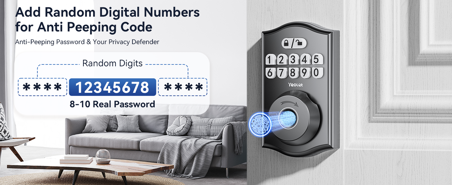 Keyless Entry Door Lock