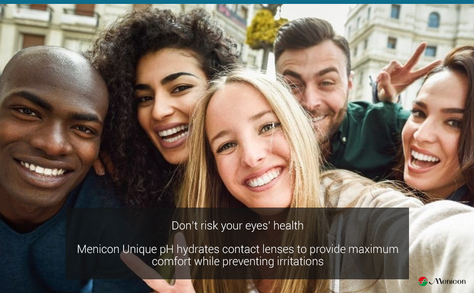 Menicon eye contact solution