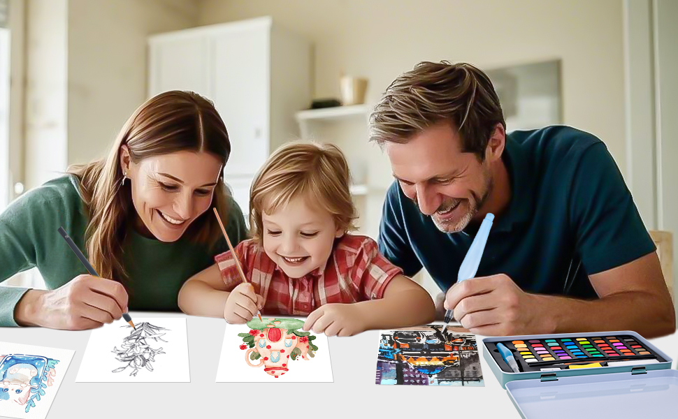 Drawing with your family