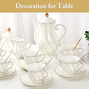 beautiful tea tray