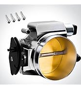 TEMSONE 102mm Throttle Body Assembly with TSP Throttle Position Sensors and IAC Idle Air Control ...