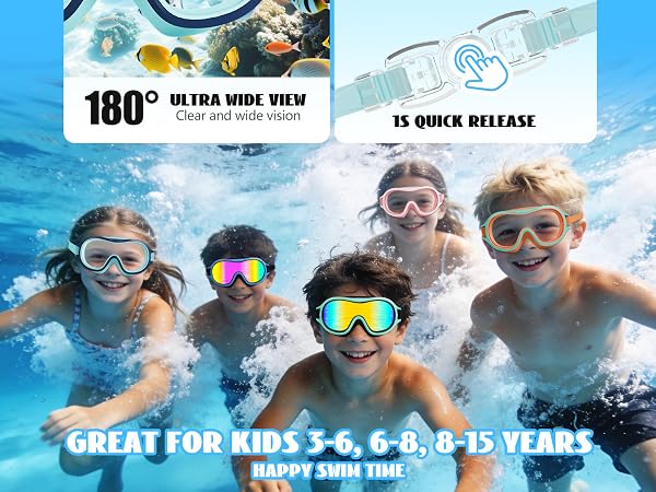 kids swimming goggles