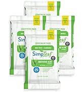 Simpleaf Flushable Wet Wipes Aloe Vera