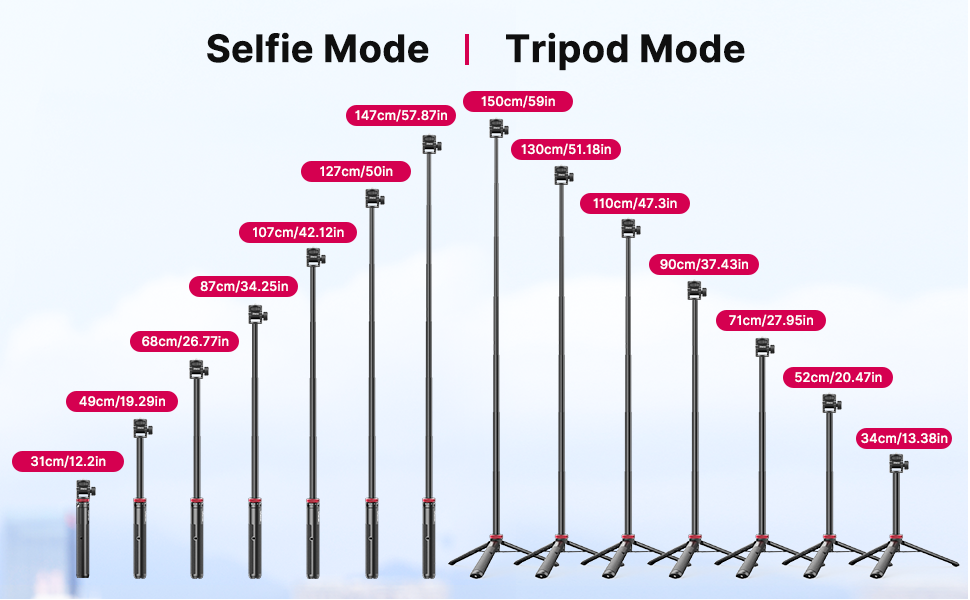selfie stick tripod